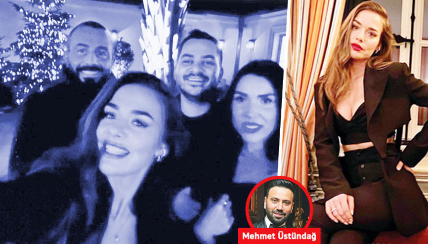 Bensu Soral ve Hakan Başın romantik kutlaması