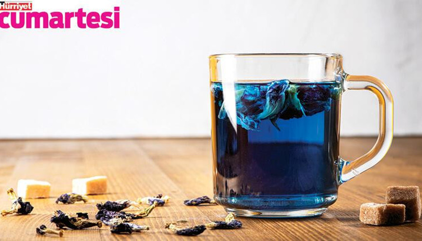 Yeni gözdemiz; mavi çay