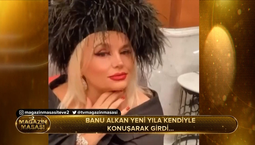 Banu Alkan kendi kendine konuştuğu yeni yıl videosunun perde arkasını Teve2 Magazin Masası’na anlattı.