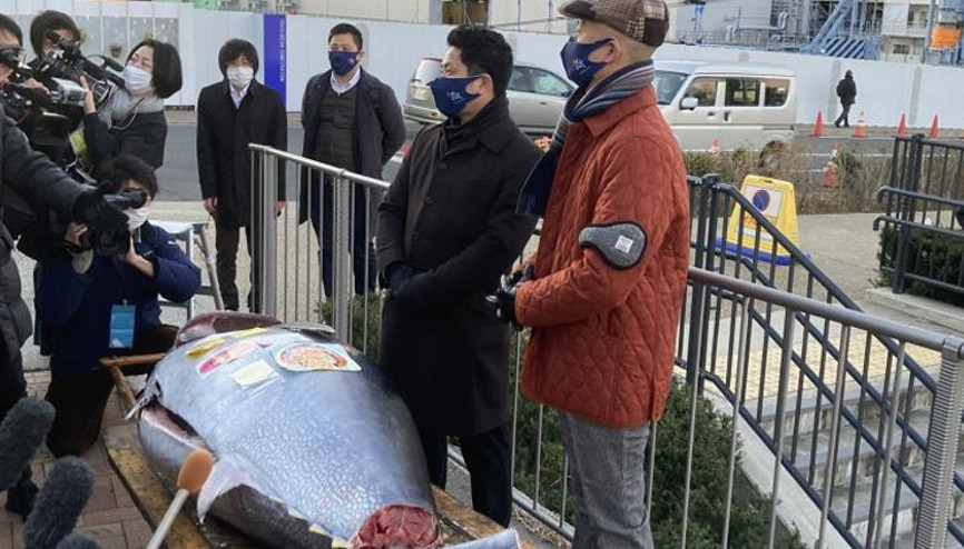 Tokyoda 211 kiloluk orkinos 1.9 milyon liraya satıldı