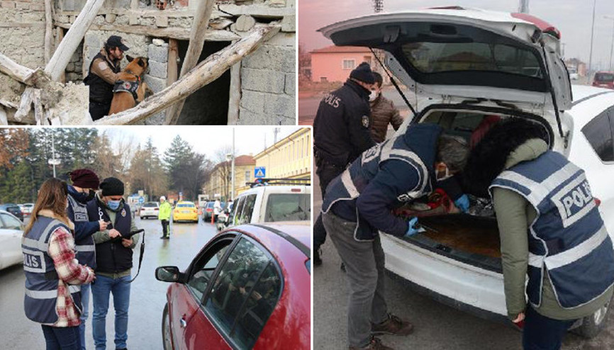 İçişleri Bakanlığı açıkladı: Ülke genelinde aranan 588 kişi yakalandı