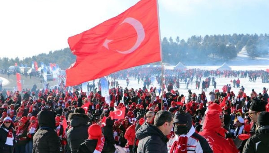 Sarıkamış Şehitleri, 107nci yılda binlerce kişinin katıldığı yürüyüşle anıldı