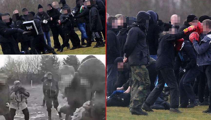 Aşı karşıtları ordu kurup saldırıya hazırlanıyor... Kan donduran görüntüler yayınlandı Aşı karşıtları ordu kurup saldırıya hazırlanıyor... Kan donduran görüntüler yayınlandı