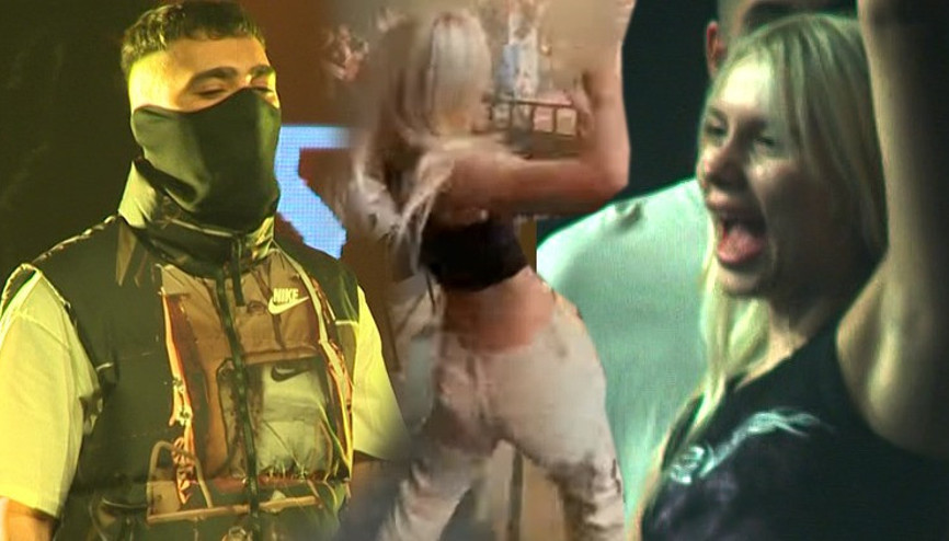 Aleyna Tilkinin sevgilisi Uzinin konserine narkotik baskını