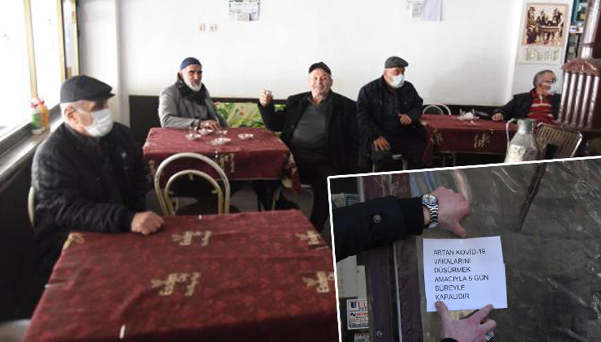 Mahallede vakalar artınca esnaf kıraathanelerini kapatma kararı aldı