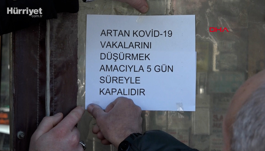 Vakaları düşürmek isteyen esnaf, dükkanlarını 5 gün kapatma kararı aldı Vakaları düşürmek isteyen esnaf, dükkanlarını 5 gün kapatma kararı aldı