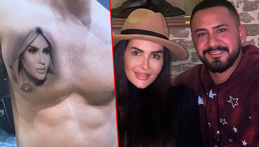 Gökhan Çıradan sürpriz karar Selin Ciğercinin yüzünü dövme yaptırıyor...