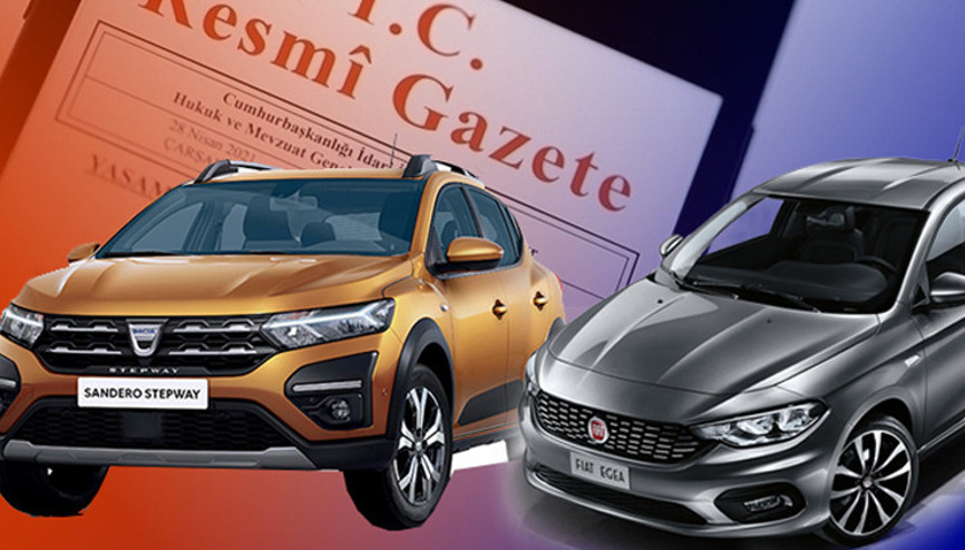 Son dakika haberi: Sıfır araçlar için ÖTV matrahı değiştirildi İşte yeni otomobil fiyatları