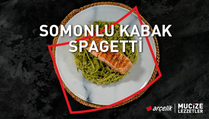 Somonlu Kabak Spagetti Tarifi | Mucize Lezzetler