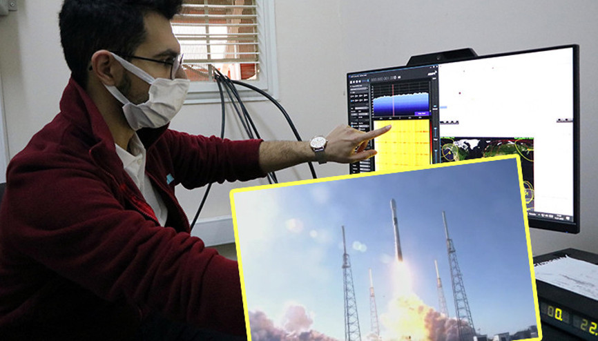 Türkiyenin ilk cep uydusu Grizu-263A ilk sinyali ve uzay boşluğundaki sesi gönderdi