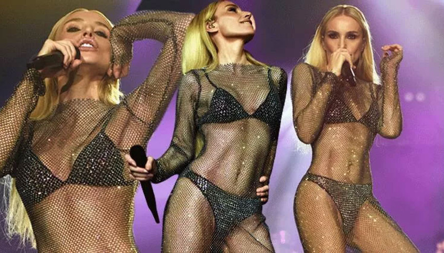 Transparan Gülşen Kıyafeti olay oldu...