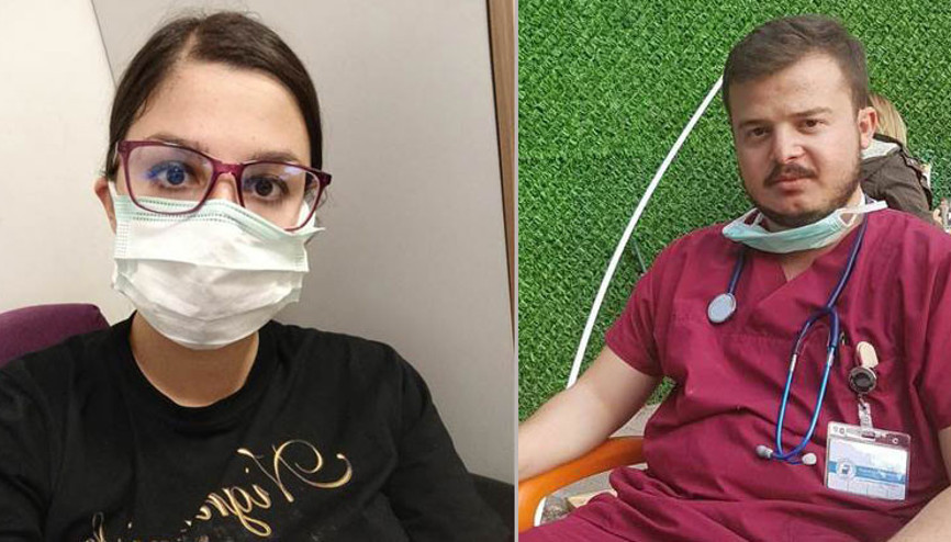 Seyyar satıcı üniversite hastanesinde iki doktoru rehin aldı