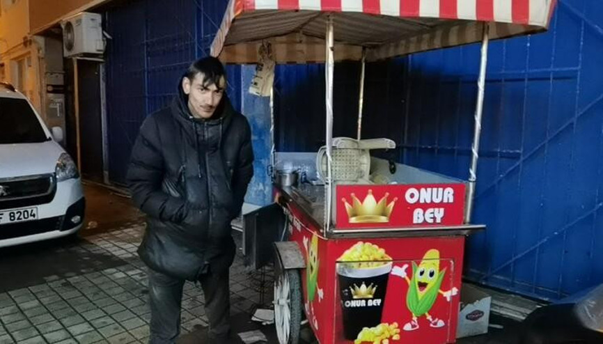 Bursada engelli gencin tezgahındaki malzemeler çalındı