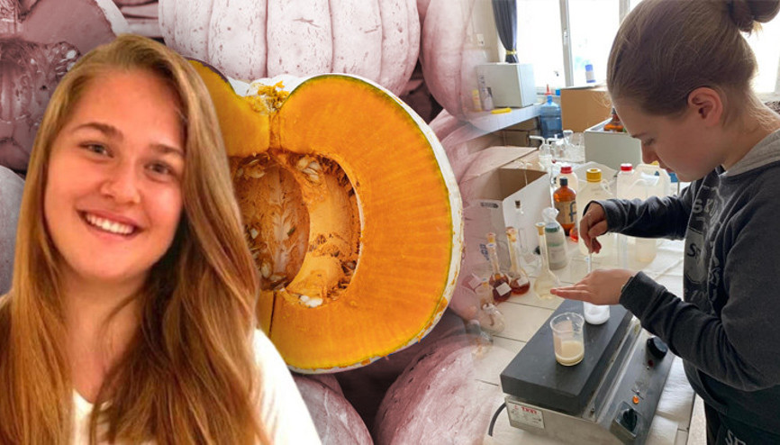 ‘Balkabağı’ndan icatla bilim dünyasına