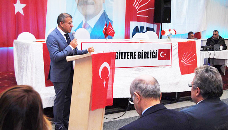CHP İngiltere Birliği’nde Kazım Gül yeniden başkan