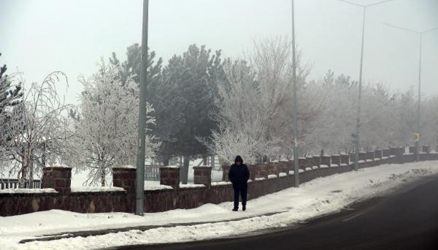 Ardahan buz kesti, Göle -33,2yi gördü