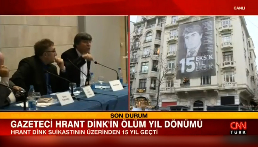 Hrant Dink ölümünün 15. yılında anılıyor