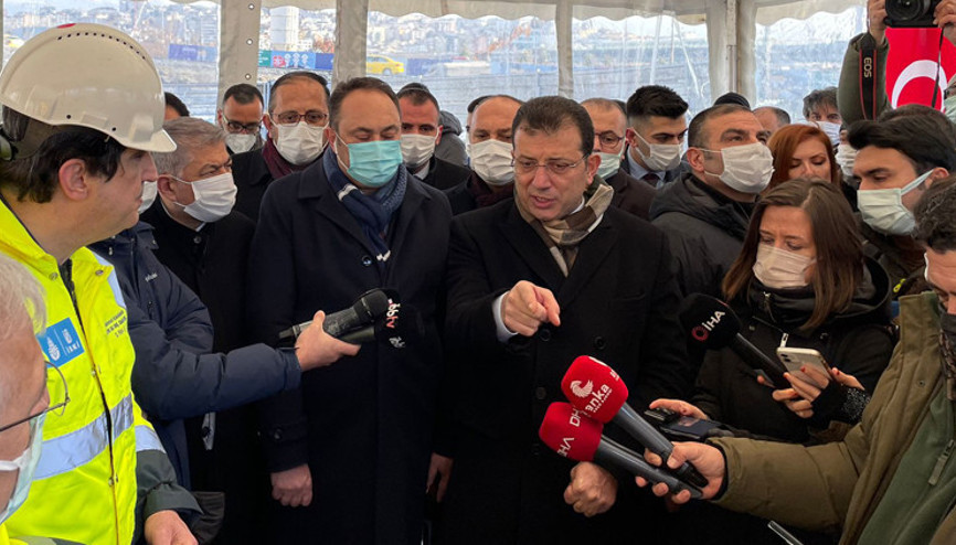 İmamoğlu: Bütün duraklara sizin metro ile buluşmanızı engelliyorlar yazdıracağım İmamoğlu: Bütün duraklara sizin metro ile buluşmanızı engelliyorlar yazdıracağım