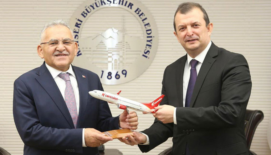 Corendon, Avrupa’yı Kayseri’ye bağlıyor