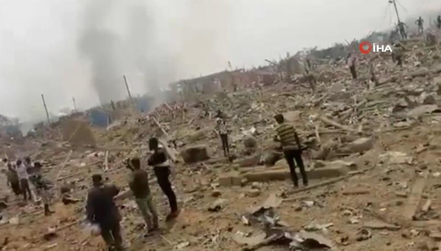 Son dakika: Ganada büyük patlama Çok sayıda ölü ve yaralı var