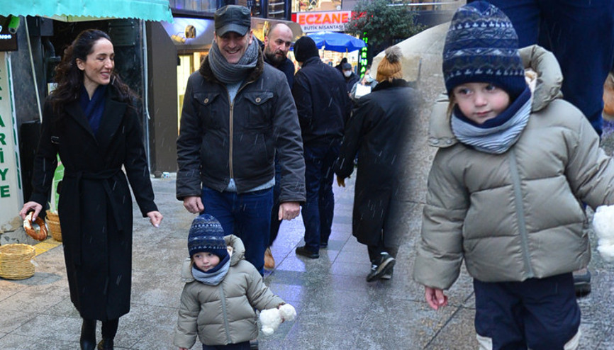 Aksoy Ailesi yürüyüşte