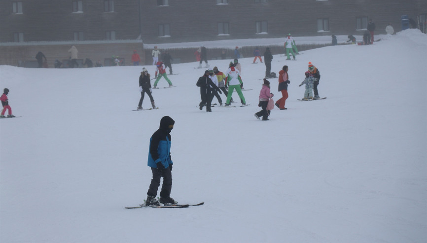 Uludağ’da sömestir yoğunluğu