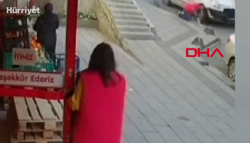 Çaldığı tahta paletle kaçarken kendisini kovalayan çalışana çarptı