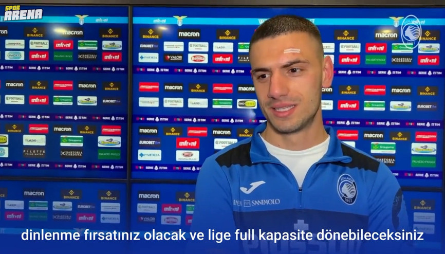 Merih Demiraldan İtalyanca röportaj; Her zaman kazanmak istiyoruz...