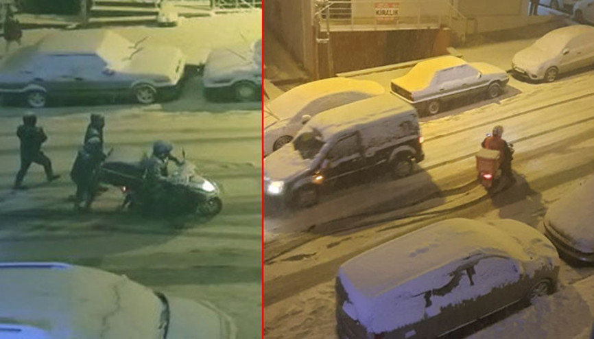 Son dakika: Vali Yerlikaya duyurdu İstanbulda kar nedeniyle kurye ve motosiklet yasağı