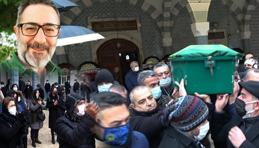 Oyuncu Ayberk Pekcan son yolculuğuna alkışlarla uğurlandı