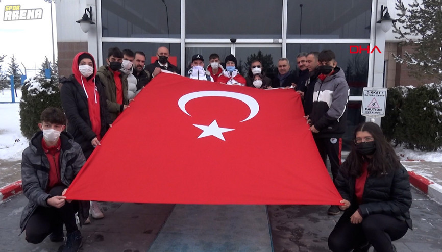 Furkan Akar, Kış Olimpiyatları için Çine gitti