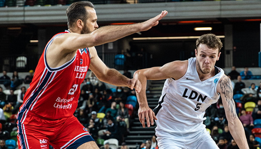 Bahçeşehir Koleji, London Lions karşısında galibiyete rahat uzandı Çeyrek final için önemli adım...
