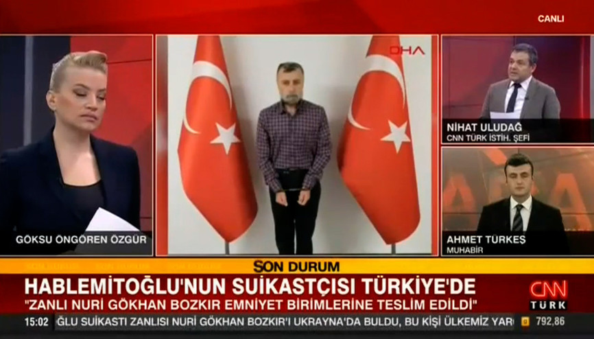 Necip Hablemitoğlu suikastı zanlısı Ankarada