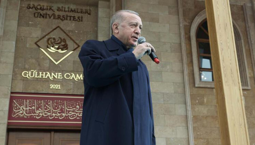 Cumhurbaşkanı Erdoğan, Sağlık Bilimleri Üniversitesi Gülhane Camii açılış törenine katıldı