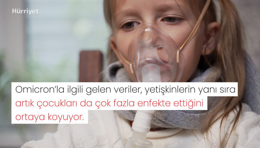 Omicron çocukları çok fazla etkiliyor Omicron çocukları çok fazla etkiliyor