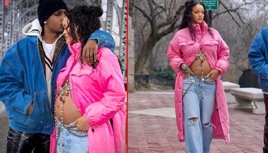 Rihanna hamile Kilo aldıkça hakkında söylenti çıkıyordu, sonunda gerçekten bebek bekliyor Rihanna hamile Kilo aldıkça hakkında söylenti çıkıyordu, sonunda gerçekten bebek bekliyor