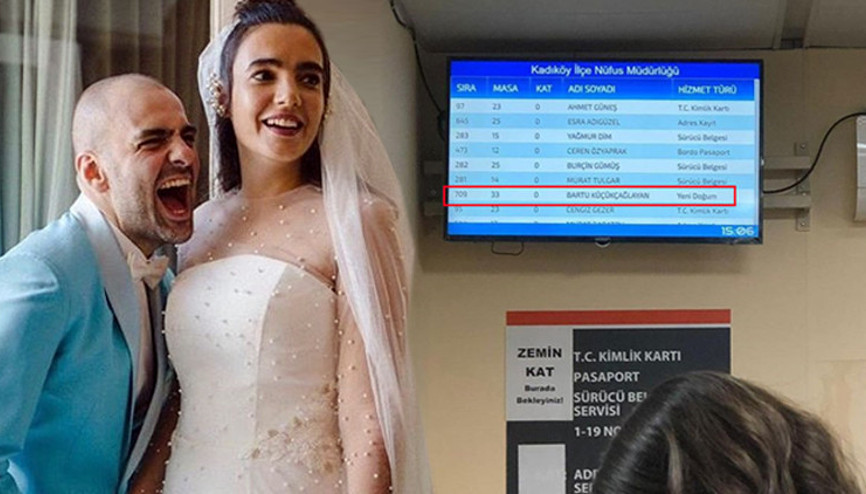 Bartu Küçükçağlayan baba oldu