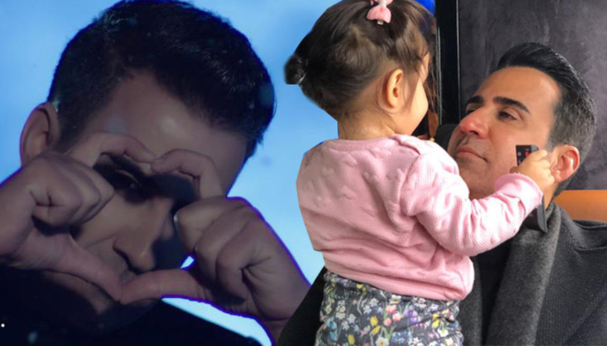 Emrah, kızına doğum günü hediyesi şarkı yaptı