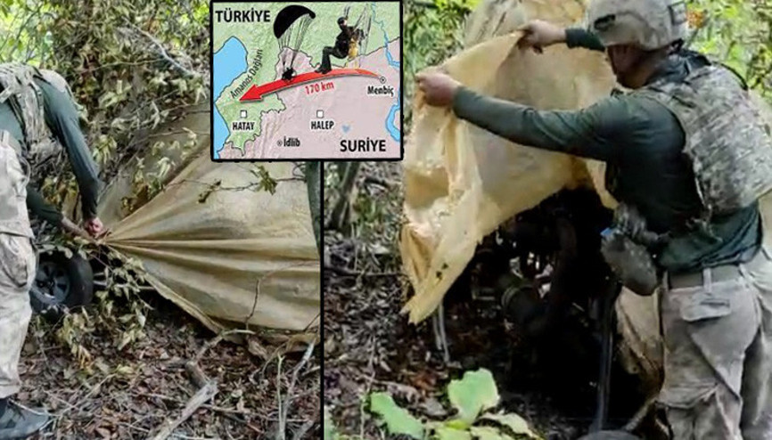 Paramotorla Amanoslara gelen PKKlı terörist Yoldaş Selim Çelike 9 yıl 7 ay hapis