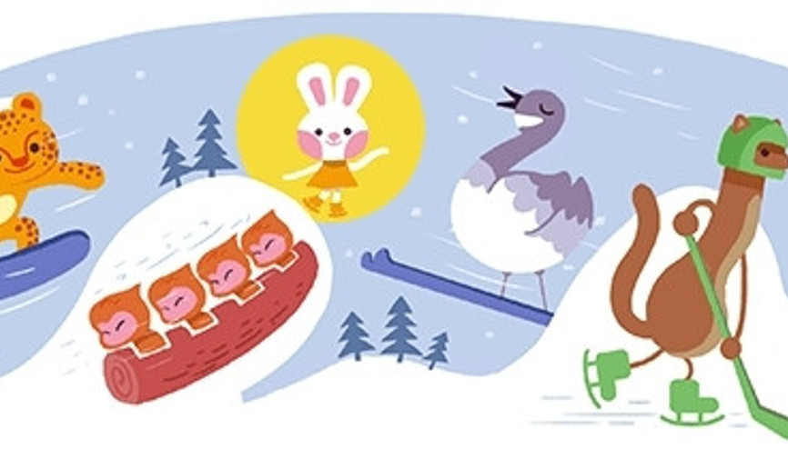 Kış Olimpiyatları 2022 Google tarafından doodle oldu Pekin Olimpiyat Oyunları (Olympic Winter Games 2022) hangi kanalda, saat kaçta