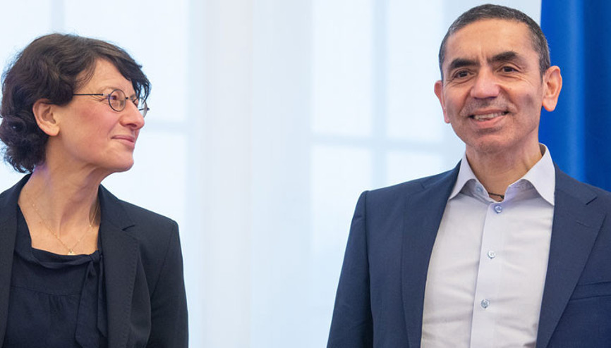 BioNTech kurucularına ‘En Yüksek Onur Ödülü’