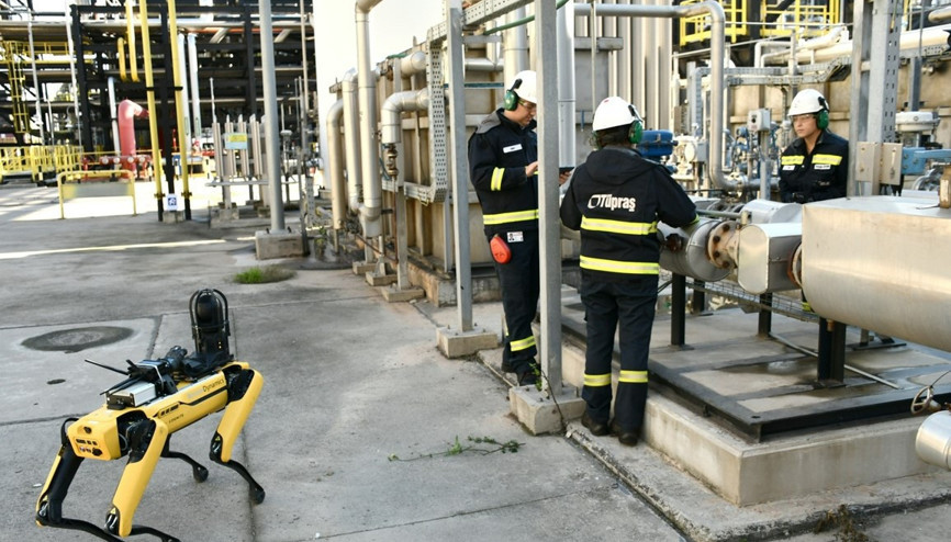 Boston Dynamics’in robotu Tüpraş’ta