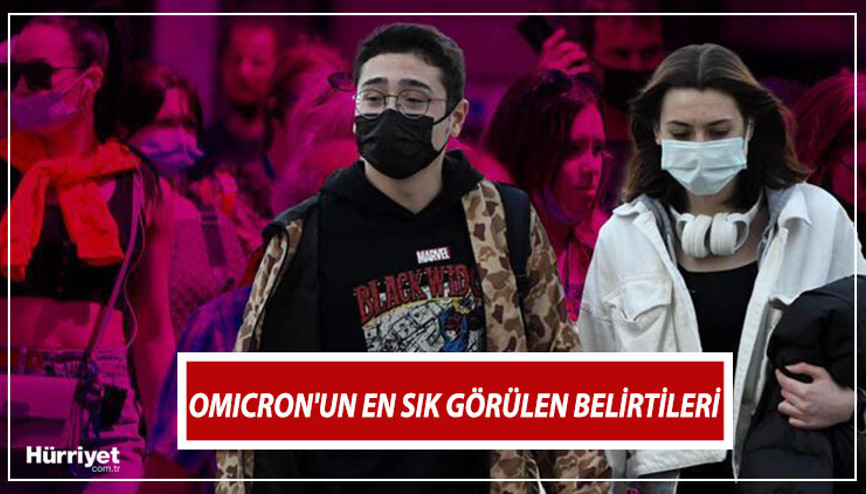 Omicron belirtileri neler Omicron varyantı belirtisinde burun akıntısı ve boğaz ağrısı var mı İşte Omicronun ilk semptomları
