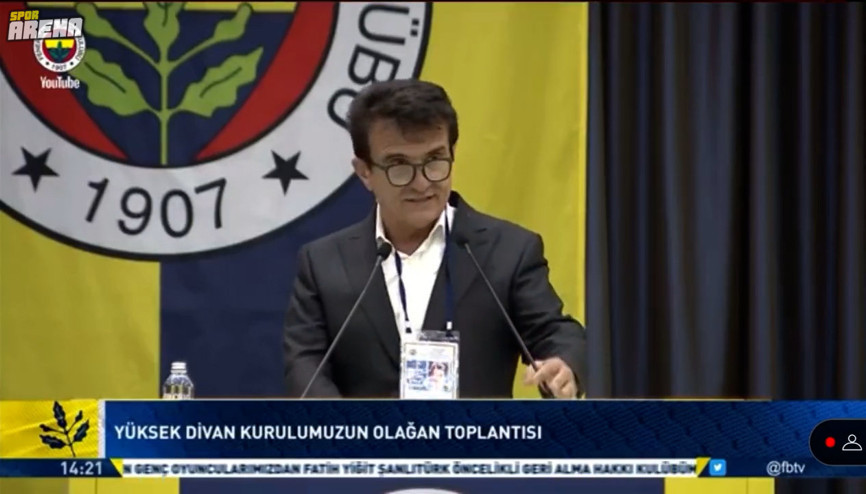 Fenerbahçe Yüksek Divan Kurulunda Hulusi Belgüden Ali Koça sert eleştiri