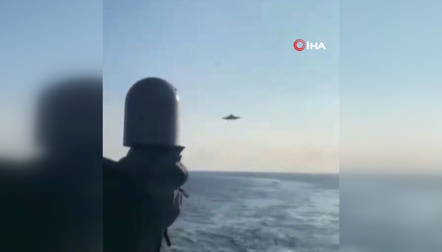 Güney Çin Denizinde düşen ABD’ye ait F-35 savaş uçağına ait olduğu iddia edilen yeni görüntüler sızdırıldı