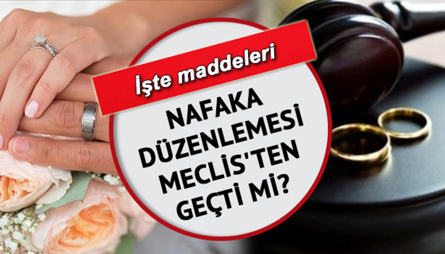 Nafaka düzenlemesinde son dakika gelişmesi: Nafaka düzenlemesi 2022 ne zaman çıkacak, Meclisten geçti mi