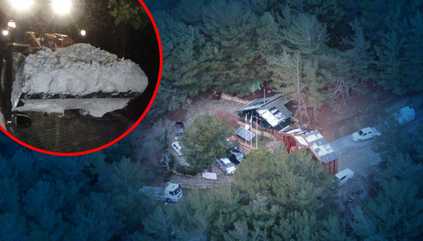 Kazdağlarında mahsur kalan 21 kişi 16 saat sonra kurtarıldı