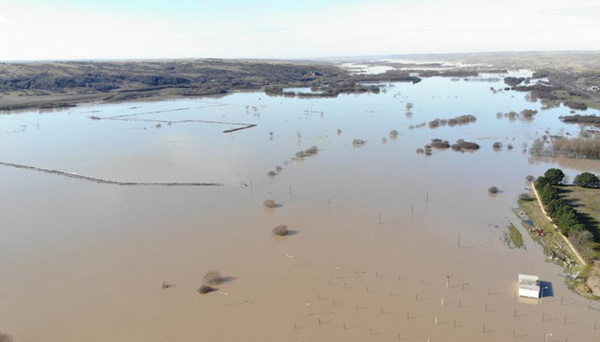 Ergene’nin debisi 20 kat arttı, turuncu alarm verildi