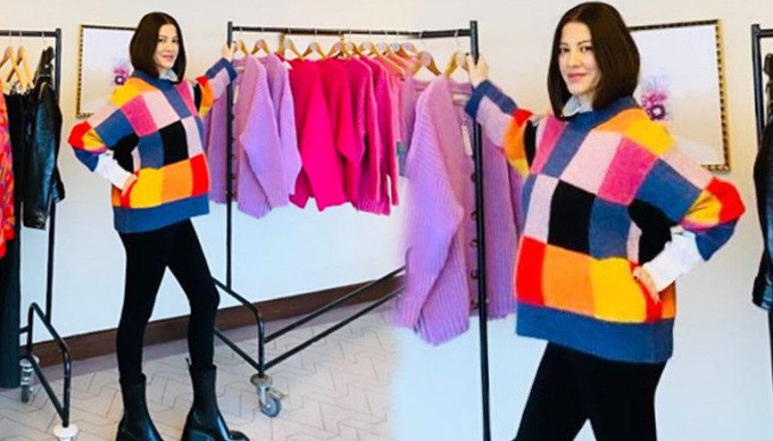 Başak Dizerden hamilelik pozu