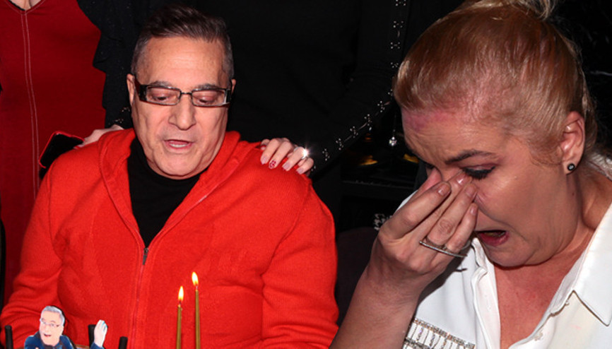 Mehmet Ali Erbil 65inci yaşını kutladı Nurseli İdiz gözyaşlarını tutamadı...